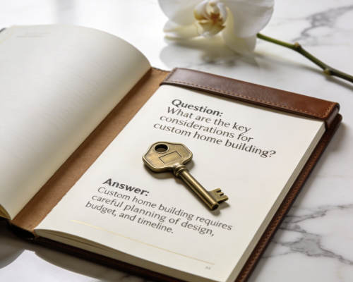 luxury custom home interior FAQ Golden Brick Homes Oakville
